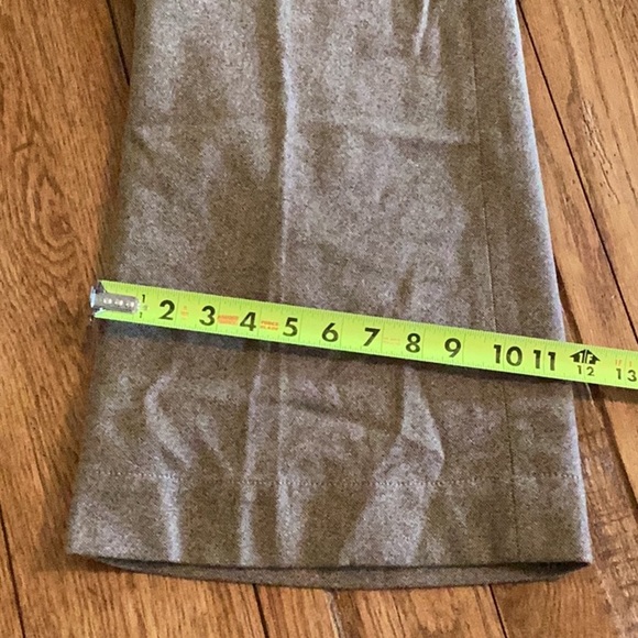 Banana Republic brown wool blend wide leg cropped pants. Women’s size 4 - Picture 13 of 16
